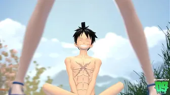 Luffy and Nami Fuck in Wano [One Piece Hentai Parody]