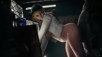 Best Day At Job - Fat Boss Pounding Security Girl Ass [ 3D EXCLUSIVE Animation ]