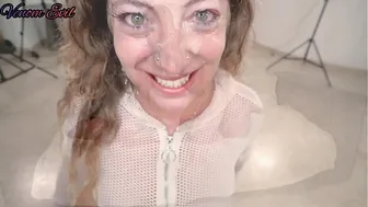 DEGRADING AND HUMILIATING THE NASTY VENOM EVIL WITH PEE AND PUKE.